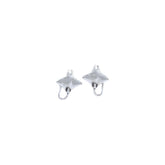 Manta Ray Sterling Silver Post Earring TE926 - Earrings